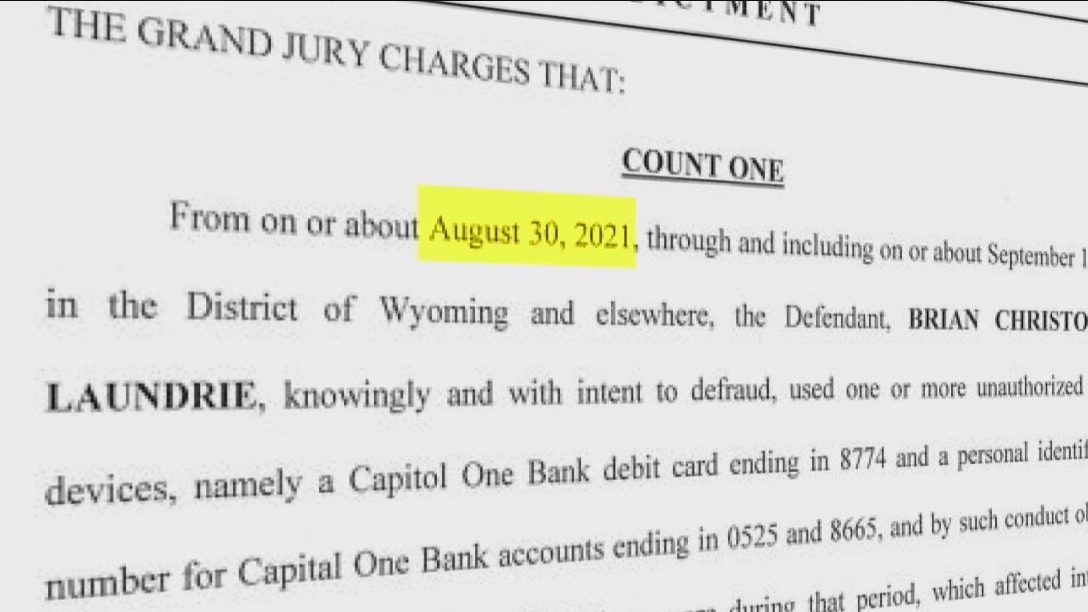 Attorney says indictment is first piece of larger case against Laundrie